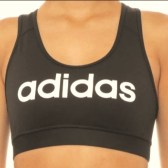 Adidas Linear Logo Sports Bra - Picture 1 of 1